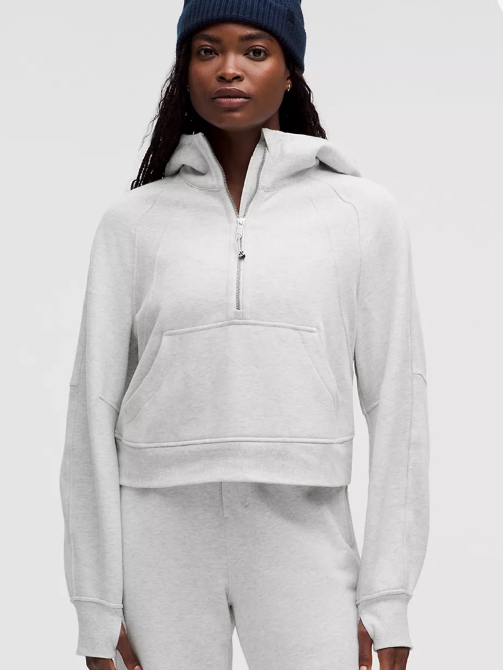 Lululemon Athletica Light Gray Women's Hoodie
